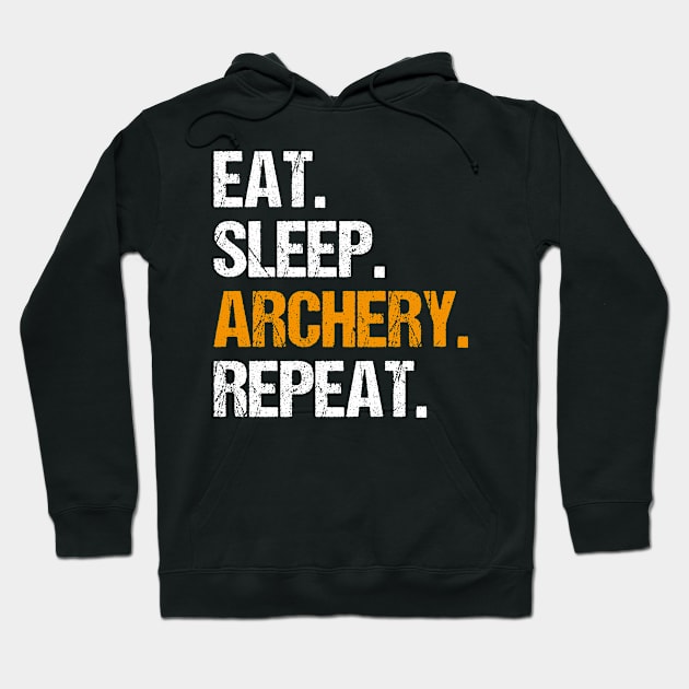 Archery Archer Bow Arrow Archers Gift Present Hoodie by Krautshirts